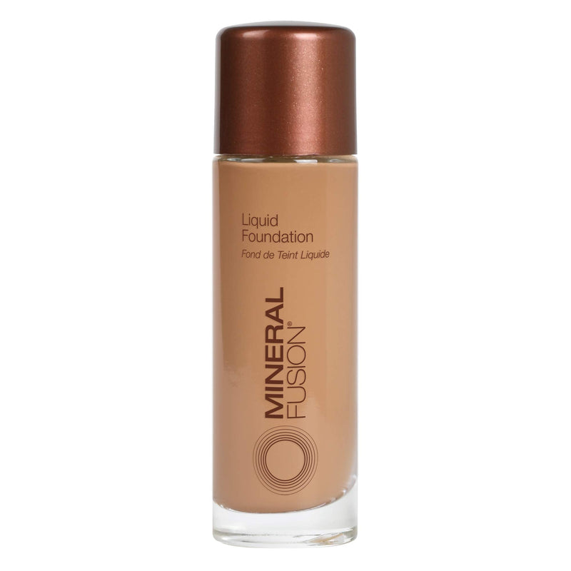 Mineral Fusion Liquid Foundation, Warm 3, 1 Fl Ounce Mineral Fusion