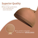 Wig Caps, IKOCO 6 Pcs Nylon Stocking Caps for Wigs Strenchy Wig Caps for Women (Brown) IKOCO Store