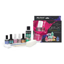 Mia Secret Professional Nail System Gelux Nail Polish Kit - (BLACK + WHITE) Mia Secret