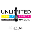 L'Oreal Paris Makeup Unlimited Lash Lifting and Lengthening Washable Mascara, Black Brown L'Oreal Paris