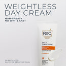 RoC Multi Correxion Revive + Glow Vitamin C Sunscreen Broad Spectrum SPF 30 Face Moisturizer (1.7 oz) with Retinol Eye Cream Packette Infinity Warehouse