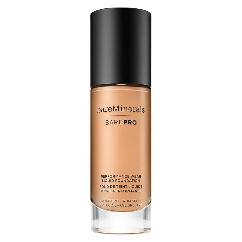 bareMinerals Barepro Performance Wear Liquid Foundation SPF 20, Breathable Makeup for Face, Full Coverage, 24HR Wear, Natural Matte Finish, Vegan Infinity Warehouse