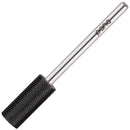 USA PANA Professional 3/32" Shank Size - Flat Top Small Barrel Carbide Bit - 5X Coarse Grit to Extra Fine Grit - Gold, Silver, DLC Black - Nail Drill Bit for Dremel Machine (Extra Fine, DLC Black) PANA Store