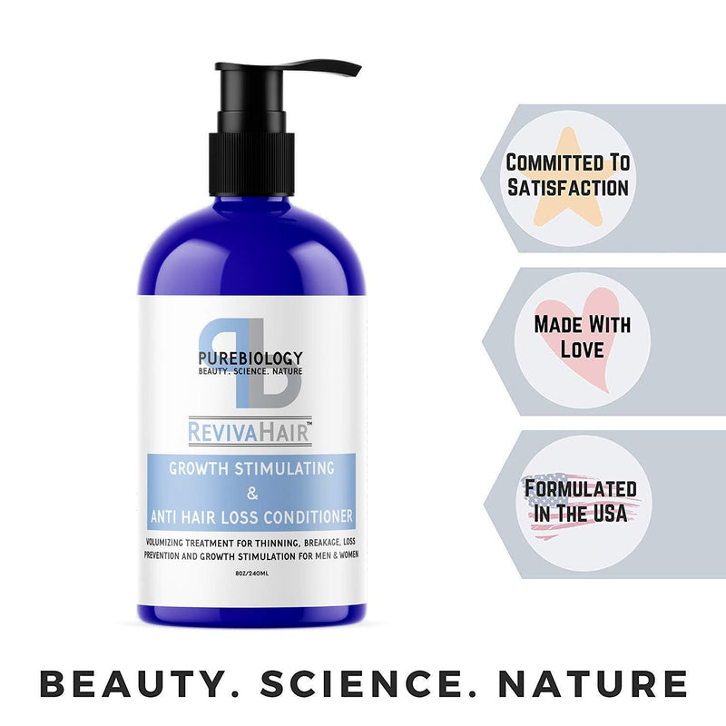 Pure Biology Shampoo & Conditioner with Biotin for Hair Growth Pure Biology
