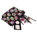 Cosmetic Bag MRSP Makeup bags for women,Small makeup pouch Travel bags for toiletries waterproof Dead Sugar Skull (particular 51711) MRSP
