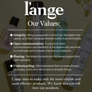 LâAnge Hair Le Vite Hair Straightening Brush | Double Negative Ion Technology for Smooth, Frizz-Free Hair | Easy, Quick Sleekness and Shine | Dual-Voltage Hair Straightener for All Hair Types (Black) l'ange