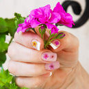 Aufisi Dried Flowers Nail Art - 1 Box Mini Real Natural Pressed Dry Flowers, 12 Colors Dry Flowers Nail Art Decoration Supplies, 3D Applique DIY Nail Decoration Sticker (Japanese Dried Flowers) Aufisi