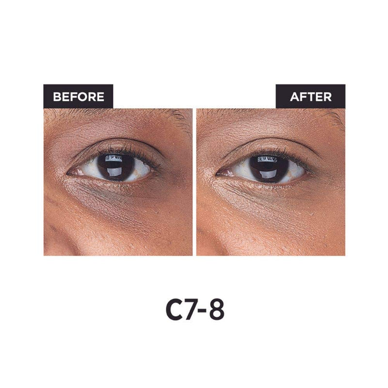 L'Oreal Paris True Match Eye Cream in a Concealer, 0.5% Hyaluronic Acid, Dark C7-8, 0.4 fl. Oz L'Oreal Paris