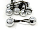 Tara Girls Twinbead Bubble Ball Ponytail Elastics 10 Pieces Selection (BT70) Tara