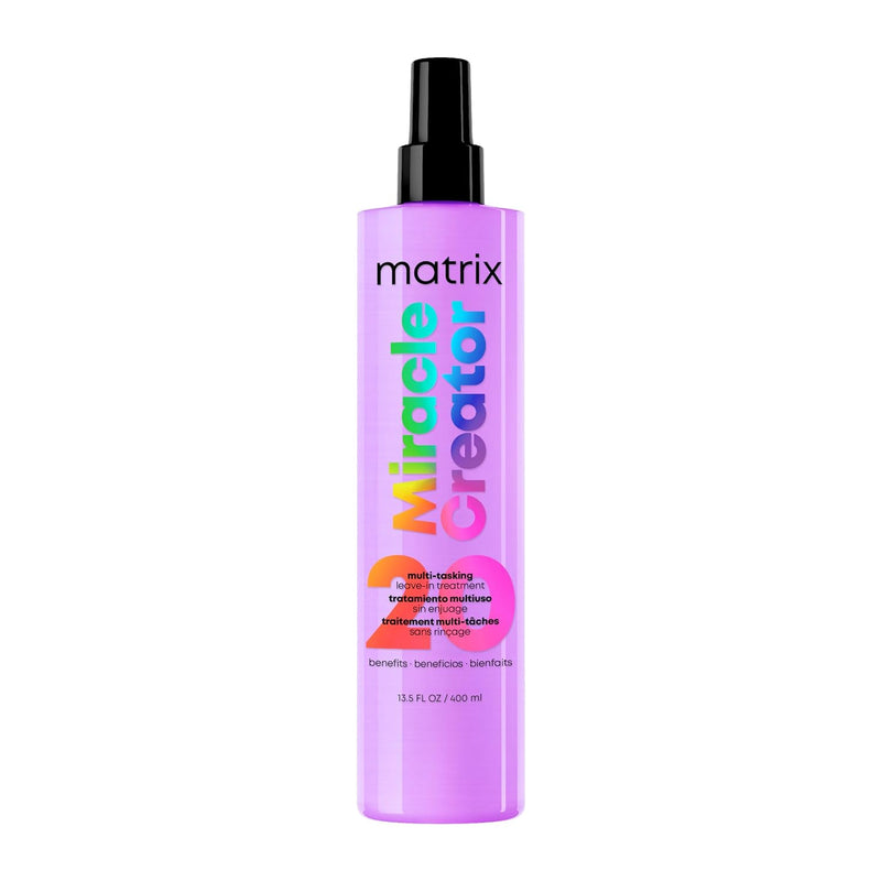 Matrix Miracle Creator Leave-In Conditioner Spray| Moisturizing, Detangling, Frizz Control Treatment| Heat Protectant| Natural, Curly, Damaged Hair| Sulfate Free Infinity Warehouse