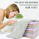 SUNLAND Microfiber Face Makeup Remover Cloth Reusable Facial Cleansing Towel Ultra Soft Face Washcloth 11inchx 11inch SUNLAND