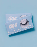 Doe Lashes"Morning Dew" Reusable False Eyelashes - Handmade from Ultra-Fine Korean Silk. Lightweight Fake Eyelashes Extensions give a Natural Look. Doe Lashes