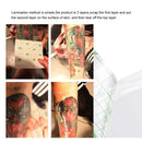 Tattoo Aftercare Waterproof Bandage Transparent Film Dressing Second Skin Healing Protective Clear Adhesive Bandages Tattoo Supplies 6"x10 Yard KeyEntre Tattoo Bandage Roll (15CM-10M) KeyEntre