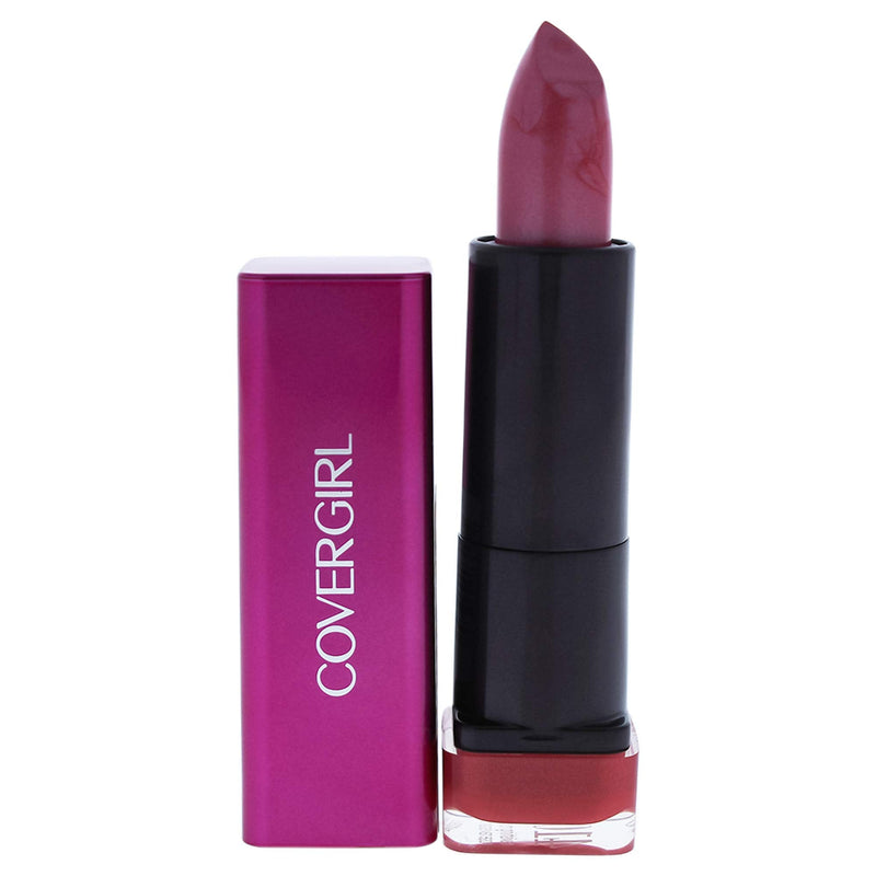 COVERGIRL Exhibitionist Lipstick Cream, Ravishing Rose 410, Lipstick Tube 0.123 OZ (3.5 g) COVERGIRL
