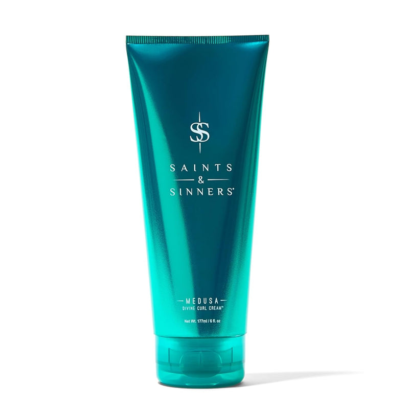 Saints & Sinners Award-Winning Medusa Divine Curl Cream, for Curly, Wavy, Kinky-Coily & Natural Hair Infinity Warehouse