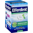 Efferdent Plus Mint Anti-Bacterial Denture Cleanser Tablets 126 ea (Pack of 6) efferdent