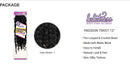 Sensationnel Crochet Braids Lulutress Passion Twist 12" Made With Water Wave (3-PACK, 30) Hair Zone