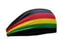 SAE99 Rasta Headband, Sweatband, Head Wrap, Knot Twist Headband, Soft Stretchy Headband, Headband Fits All SAE99