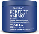 BodyHealth PerfectAmino Powder - BCAA and EAA Powder for Pre and Post Workout - Amino Acid Energy Drink for Men and Women to Support Lean Muscle and Recovery - Strawberry - 30 Servings Infinity Warehouse