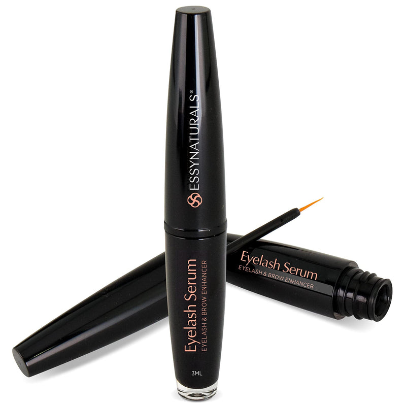 EssyNaturals Eyelash and Brow Growth Serum Irritation Free Formula, 3 Months Supply (3ml) EssyNaturals Advanced