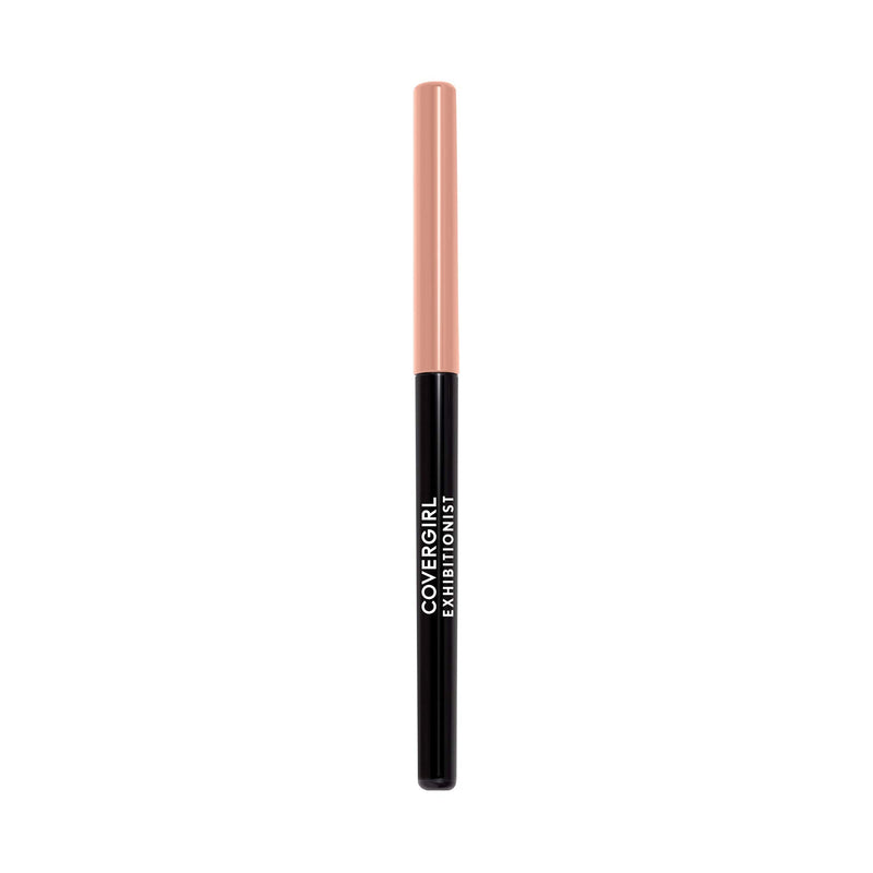 COVERGIRL Exhibitionist Lip Liner, Lip Pencil, Creamy, In the Nude, 0.012 Fl Oz ,Lip Crayon, Lip Makeup, Intense Pigmentation, Self-Sharpening Pencil, Easy Application, Instant Definition COVERGIRL