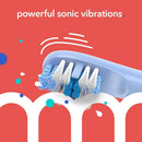 hum by Colgate Smart Electric Toothbrush Kit, Rechargeable Sonic Toothbrush with Travel Case and Replacement Head, Blue Colgate Store