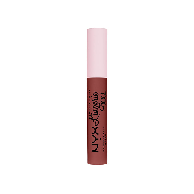 NYX PROFESSIONAL MAKEUP Lip Lingerie XXL Matte Liquid Lipstick - Warm Up (Red Rose) NYX PROFESSIONAL MAKEUP Store