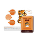BIOAQUA Face Mask Sheet Enriched with Natural Serum for Radiant and Nourished Skin At Home Spa Moisturizing Facial with Fun Animal Characters: Panda Tiger Sheep Dog (4 Sheets Variety Pack) BIOAQUA
