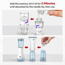 Micro Infusion System for Face & Neck-Micro Infusion Kit to Leave Skin Firmer & Smoother-0.25mm Facial Stamp with Collagen & Hyaluronic Acid Serum for At Home Glow and Anti-aging-3 Month Supply Infinity Warehouse