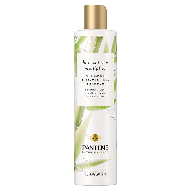 Pantene Shampoo and Conditioner Set Plus Hair Mask Rescue Shot Treatment, with Bamboo, Nutrient Blends Hair Volume Multiplier Infinity Warehouse