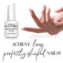 IBD Building Gel, Hard Gel Nail Extension, Bright White, 0.5 oz IBD