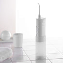 Panasonic Portable Water Flosser, 2-Speed Battery-Operated Oral Irrigator with Collapsible Design for Travel – EW-DJ10-W (White) Panasonic