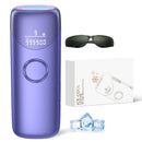 Ubroo Laser Hair Removal for Women, 97.6% Hair Reduction in 2 Session, 5℃ Ice Cooling IPL Hair Removal Device, Hair Removal at Home for Legs Bikini Armpits Facial (Blue) Infinity Warehouse