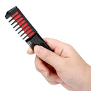 Maydear Temporary Hair Chalk Comb-Non Toxic Washable Hair Color Comb for Hair Dye-Safe for Kids for Party Cosplay DIY - Red Maydear