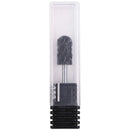 USA Pana DLC 3/32" Safety Nail Carbide - Smooth Round Top Large Barrel Head for Electric Dremel Drill Machine (Black, 5X Coarse Grit) PANA