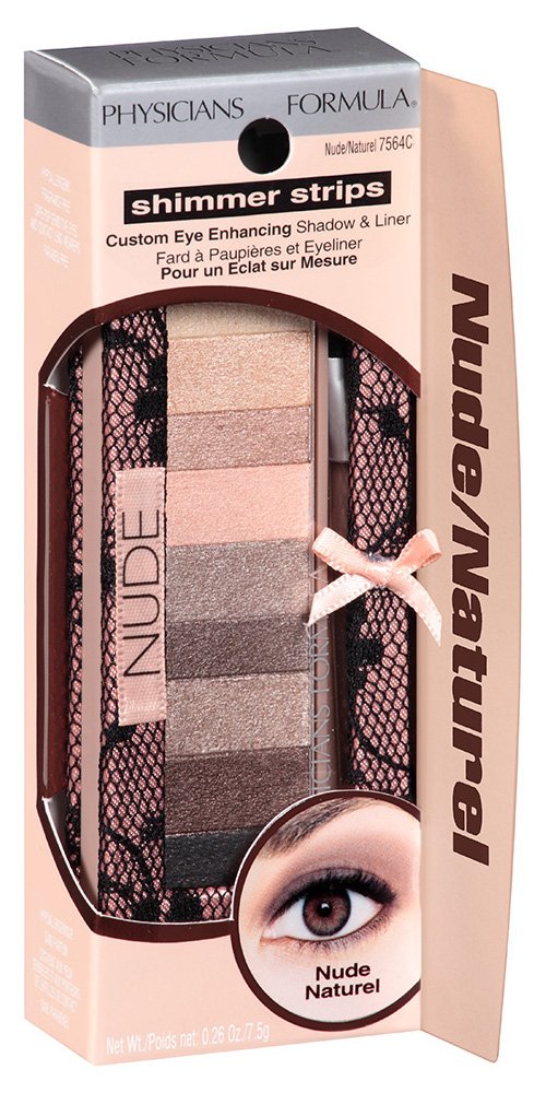 Physicians Formula Shimmer Strips Custom Eye Enhancing Shadow & Liner, Universal Looks Collection Nude Physicians Formula
