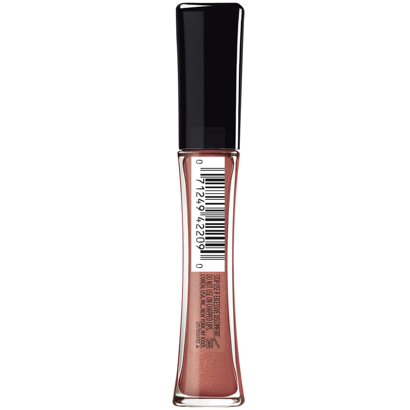 L'Oreal Paris Infallible Pro Gloss Plump Lip Gloss with Hyaluronic Acid, Long Lasting Plumping Shine, Lips Look Instantly Fuller and More Plump, Nude Twinkle, 0.21 fl. oz. L'Oreal Paris