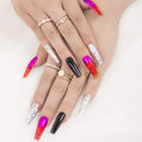 Beetles Nail Art Foil Glue Gel for Foil Stickers Nail Glue Transfer Tips Star Glues Nail Art Manicure DIY LED Lamp Required Soak Off 15ML 2 Bottle beetles Gel Polish