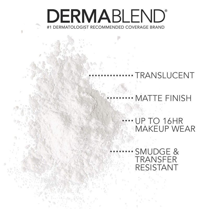 Dermablend Loose Setting Powder, Face Powder Makeup for Light, Medium and Tan Skin Tones, Mattifying Finish and Shine Control, 1oz martinandmark.com
