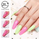 Modelones Acrylic Powder Candy Color Set 12 Color Professional Polymer Colorful Set No Nail Lamp Needed modelones Store