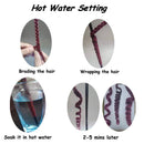 Pre stretched Braiding Hair Ombre Color Rainbow Braid Hair Extensions in 6 Packs Synthetic EZY Braids Hair for Braiding Hair Easy Braid Yaki Hair(30inch,1b/27/613