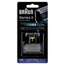 Braun 5000/6000FC- XP 31B Flex Integral Foil/Cutterblock Replacement Pack, Black Braun