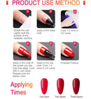 VENALISA Gel Nail Polish-Pure White Color Soak Off UV LED Nail Gel Polish Nail Art Starter Manicure Salon DIY at Home V VENALISA Store