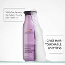 Pureology Hydrate Sheer Moisturizing Shampoo & Conditioner Bundle | For Color Treated Hair | Sulfate-Free | Vegan | Updated Packaging | 9 Fl. Oz. Pureology