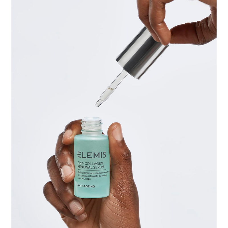 ELEMIS Pro-Collagen Renewal Serum Retinol Alternative Facial Concentrate Rejuvenates, Firms and Reduces the Look of Fine Lines and Wrinkles 15 mL Infinity Warehouse