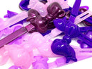 Tara Girls Self Hinge Plastic Bow Hair Barrettes Selection Pack Of 3 (BR07) Tara