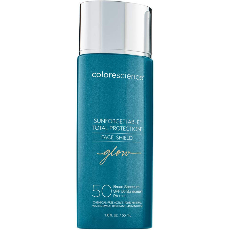 Colorescience Sunforgettable Total Protection Face Shield Glow SPF 50, Glow, 1.8 Fl Oz Colorescience