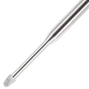 PANA 3/32" Cuticle Clean Nail Carbide Bit for Professional, Nail Salon, Nail Trimmer, Under Nail Cleaner, Electric Drill Machine, Manicure Tools (Silver-Snake Head, Medium) PANA