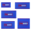 Professional Barber Clipper Grip 5 pcs, Non Slip Barber Clipper bands, Heat Resistance Barber sleeve for Hair clipper, Barber Hair Clipper Holder tools. (Blue) CR8GR8