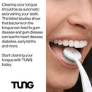Peak Essentials | The Original Tung Gel | Premium | Tongue Cleaner | Odor Eliminator | Fight Bad Breath | Fresh Mint | BPA Free | Made in America | (2 Count) Peak Essentials The Original TUNG Brush